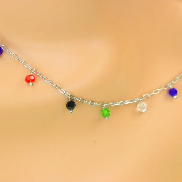 Minimalist Necklace, Sleek & Modern Design, Women’s Fashion, YC110355-N - Picture 10 of 10